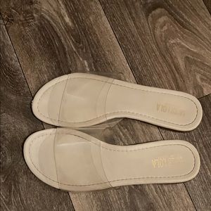 Cute Chic Clear Slides